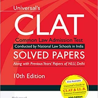 CLAT - Solved Papers Paperback – 25 Oct 2019 by Universal's (Author)