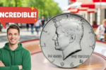 Kennedy Coin Left as Tip at Diner