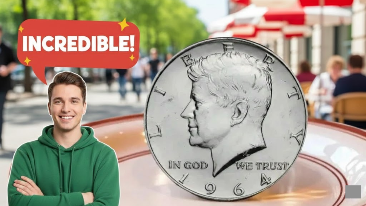 Kennedy Coin Left as Tip at Diner